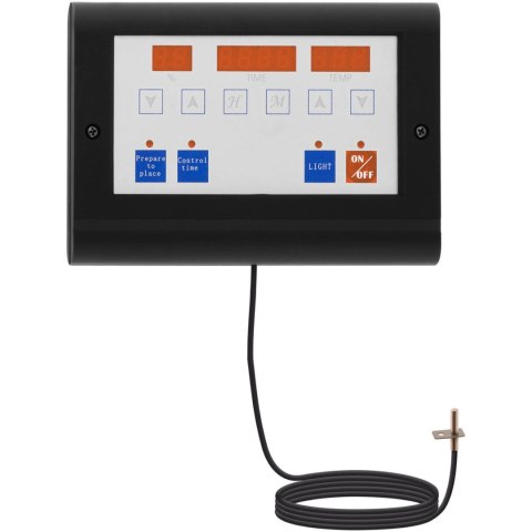 PANEL STERUJĄCY KONTROLER STEROWNIK DO SAUNY PIECA Z FUNKCJĄ NAWILŻANIA 400 V PANEL STERUJĄCY KONTROLER STEROWNIK DO SAUNY PIECA Z FUNKCJĄ NAWILŻANIA 400 V