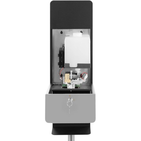 STACJA DEZYNFEKUJĄCA BEZDOTYKOWA AUTOMATYCZNA 100-140 CM 1 L STACJA DEZYNFEKUJĄCA BEZDOTYKOWA AUTOMATYCZNA 100-140 CM 1 L