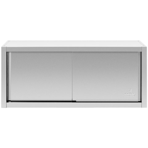 SZAFA ŚCIENNA GASTRONOMICZNA Z DRZWIAMI PRZESUWANYMI STAL 140 X 45 X 60 CM SZAFA ŚCIENNA GASTRONOMICZNA Z DRZWIAMI PRZESUWANYMI STAL 140 X 45 X 60 CM