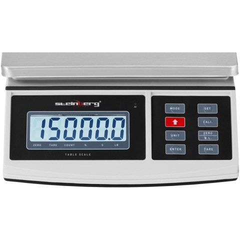 WAGA POCZTOWA DO PACZEK LISTÓW LCD 15 KG / 0.5 G WAGA POCZTOWA DO PACZEK LISTÓW LCD 15 KG / 0.5 G
