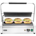 GRILL ELEKTRYCZNY KONTAKTOWY XL PIANINI 548 X 415 MM 2700 W - HENDI 263624