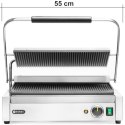 GRILL ELEKTRYCZNY KONTAKTOWY XL PIANINI 548 X 415 MM 2700 W - HENDI 263624