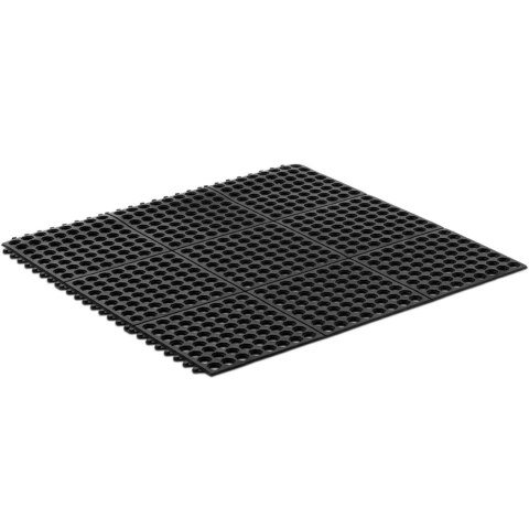 MATA WYCIERACZKA GUMOWA ANTYPOŚLIZGOWA AŻUROWA 92 X 92 X 0,5 CM MATA WYCIERACZKA GUMOWA ANTYPOŚLIZGOWA AŻUROWA 92 X 92 X 0,5 CM