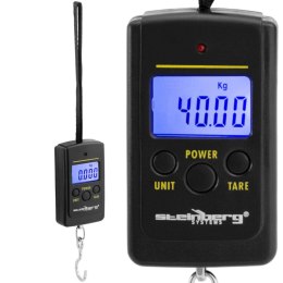 WAGA HAKOWA WISZĄCA BAGAŻOWA WĘDKARSKA Z PASKIEM DO 40 KG / 10 G