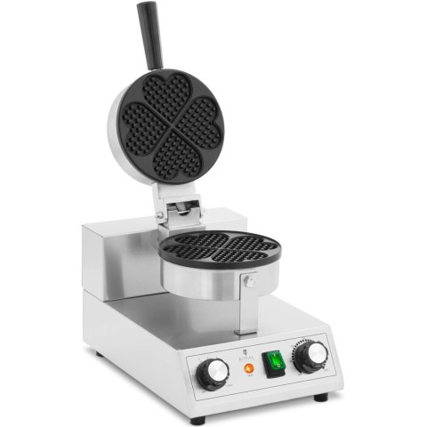 GOFROWNICA URZĄDZENIE DO GOFRÓW KSZTAŁT SERCA ŚR. 180 MM 1000 W GOFROWNICA URZĄDZENIE DO GOFRÓW KSZTAŁT SERCA ŚR. 180 MM 1000 W