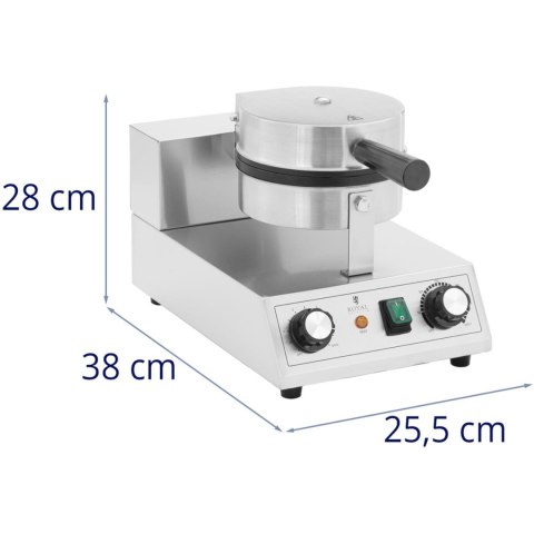 GOFROWNICA URZĄDZENIE DO GOFRÓW KSZTAŁT SERCA ŚR. 180 MM 1000 W GOFROWNICA URZĄDZENIE DO GOFRÓW KSZTAŁT SERCA ŚR. 180 MM 1000 W