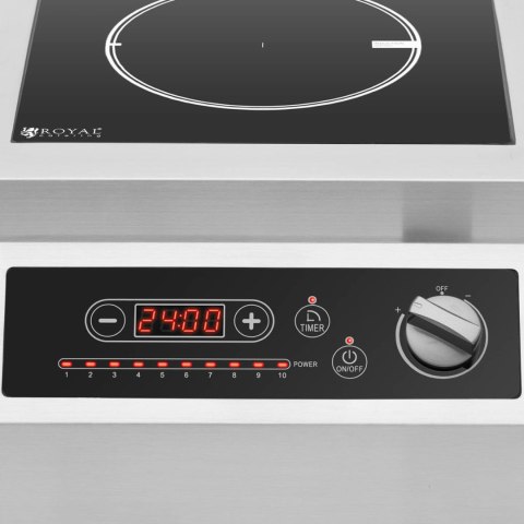 KUCHENKA INDUKCYJNA 1 POLE GRZEWCZE NASTAWNA 5000 W KUCHENKA INDUKCYJNA 1 POLE GRZEWCZE NASTAWNA 5000 W