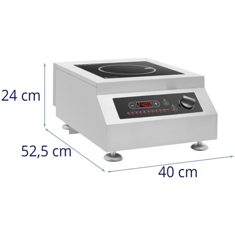 KUCHENKA INDUKCYJNA 1 POLE GRZEWCZE NASTAWNA 5000 W KUCHENKA INDUKCYJNA 1 POLE GRZEWCZE NASTAWNA 5000 W