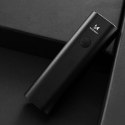 LAMPKA ROWEROWA PRZEDNIA USB BIAŁE ŚWIATŁO 4 TRYBY PRACY CZARNA