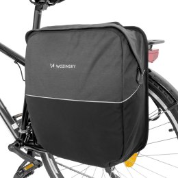SAKWA ROWEROWA NA BAGAŻNIK 20L CZARNA