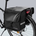 SAKWA ROWEROWA NA BAGAŻNIK PODWÓJNA 28 L CZARNA