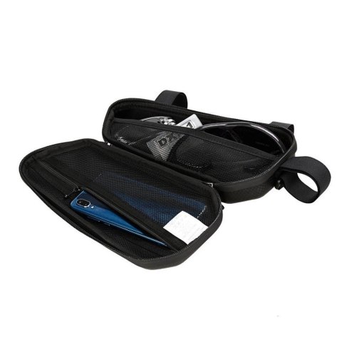 TORBA ROWEROWA NA RAMĘ ROWERU 1.5 L CZARNY TORBA ROWEROWA NA RAMĘ ROWERU 1.5 L CZARNY