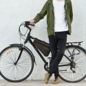TORBA ROWEROWA NA RAMĘ ROWERU 5 L SZARA