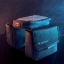 TORBA ROWEROWA NA RAMĘ SAKWA NA ROWER WODOODPORNE ETUI NA TELEFON 1.5L CZARNY