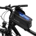 TORBA ROWEROWA NA RAMĘ Z ETUI NA TELEFON 1.7 L CZARNA