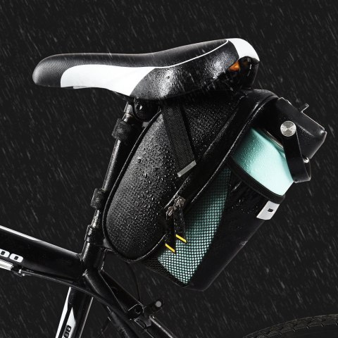 TORBA ROWEROWA POD SIODEŁKO 1.5 L CZARNY TORBA ROWEROWA POD SIODEŁKO 1.5 L CZARNY