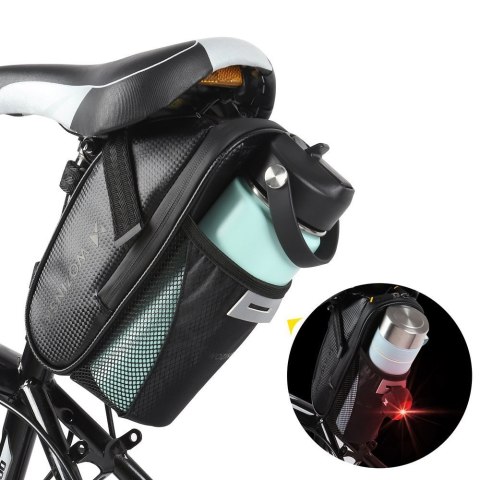 TORBA ROWEROWA POD SIODEŁKO 1.5 L CZARNY TORBA ROWEROWA POD SIODEŁKO 1.5 L CZARNY