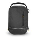 TORBA ROWEROWA PODWÓJNA PLECAK 2W1 30L CZARNA