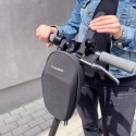 WODOODPORNA TORBA NA KIEROWNICĘ HULAJNOGI TORBA NA HULAJNOGĘ 4L CZARNA