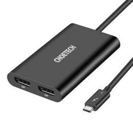ADAPTER ROZDZIELACZ USB TYP C THUNDERBOLT 3 CZARNY