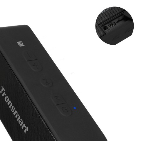 BEZPRZEWODOWY GŁOŚNIK BLUETOOTH ELEMENT T2 PLUS 20W CZARNY BEZPRZEWODOWY GŁOŚNIK BLUETOOTH ELEMENT T2 PLUS 20W CZARNY