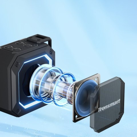 BEZPRZEWODOWY GŁOŚNIK BLUETOOTH GROOVE 2 10W CZARNY BEZPRZEWODOWY GŁOŚNIK BLUETOOTH GROOVE 2 10W CZARNY