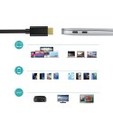 KABEL PRZEWÓD USB TYP C - HDMI 4K 30HZ 3M CZARNY