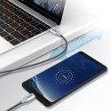 KABEL PRZEWÓD USB TYP C - USB TYP C 5A 100W POWERDELIVERY 480MBPS 1.8 M SZARY