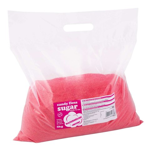 KOLOROWY CUKIER DO WATY CUKROWEJ CZERWONY O SMAKU ARBUZOWYM 5KG KOLOROWY CUKIER DO WATY CUKROWEJ CZERWONY O SMAKU ARBUZOWYM 5KG