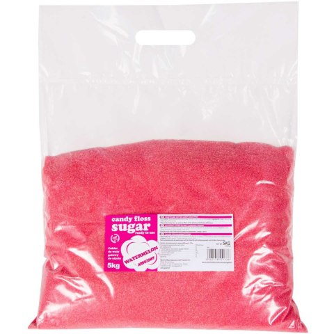 KOLOROWY CUKIER DO WATY CUKROWEJ CZERWONY O SMAKU ARBUZOWYM 5KG KOLOROWY CUKIER DO WATY CUKROWEJ CZERWONY O SMAKU ARBUZOWYM 5KG