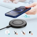 ŁADOWARKA BEZPRZEWODOWA QI 10W + KABEL USB - MICRO USB CZARNY