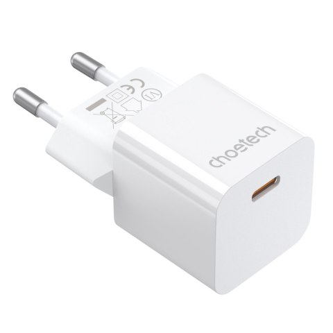 ŁADOWARKA SIECIOWA 20W USB TYP C BIAŁY ŁADOWARKA SIECIOWA 20W USB TYP C BIAŁY