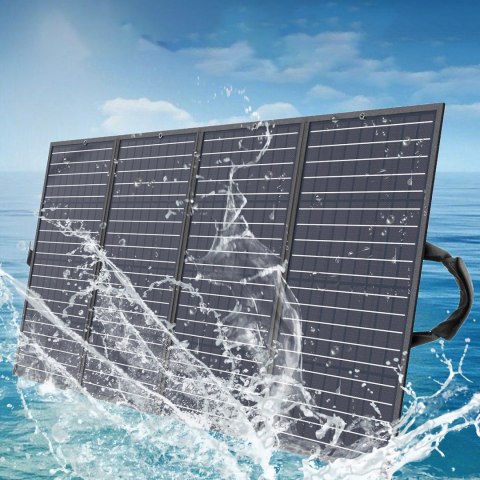ŁADOWARKA SOLARNA SŁONECZNA TURYSTYCZNA SKŁADANA 160W CZARNA ŁADOWARKA SOLARNA SŁONECZNA TURYSTYCZNA SKŁADANA 160W CZARNA