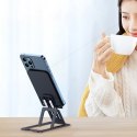 PODSTAWKA SKŁADANA NA TELEFON SMARTFON TABLET SZARY