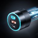 SZYBKA ŁADOWARKA SAMOCHODOWA 130W 2XUSB-C + USB-A CZARNY