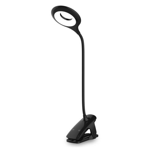 BEZPRZEWODOWA LAMPKA LED DO CZYTANIA Z KLIPSEM + KABEL MICRO USB CZARNY BEZPRZEWODOWA LAMPKA LED DO CZYTANIA Z KLIPSEM + KABEL MICRO USB CZARNY