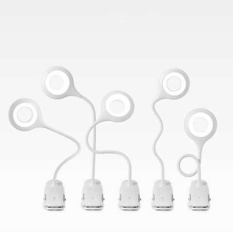 BEZPRZEWODOWA LAMPKA LED DO CZYTANIA Z KLIPSEM + KABEL MICRO USB CZARNY BEZPRZEWODOWA LAMPKA LED DO CZYTANIA Z KLIPSEM + KABEL MICRO USB CZARNY