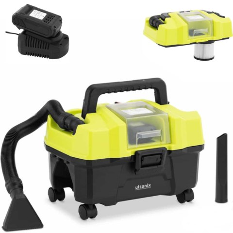 ODKURZACZ PRZEMYSŁOWY BEZPRZEWODOWY NA MOKRO I SUCHO 150 W 10 L ODKURZACZ PRZEMYSŁOWY BEZPRZEWODOWY NA MOKRO I SUCHO 150 W 10 L