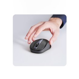 PORĘCZNA CICHA MYSZ MYSZKA BEZPRZEWODOWA USB CZARNY