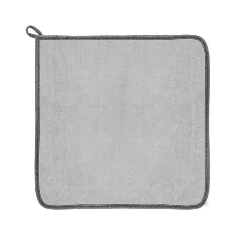 RĘCZNIK Z MIKROFIBRY DO OSUSZANIA SAMOCHODU MIKROFIBRA 40X40CM SZARY - ZESTAW 2 SZT. RĘCZNIK Z MIKROFIBRY DO OSUSZANIA SAMOCHODU MIKROFIBRA 40X40CM SZARY - ZESTAW 2 SZT.