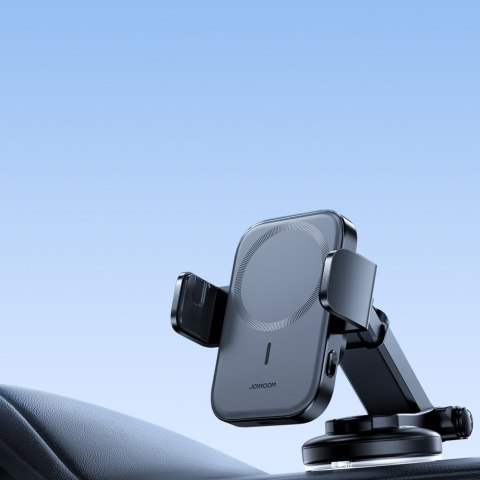 UCHWYT NA TELEFON DO SAMOCHODU Z ŁADOWARKĄ INDUKCYJNĄ QI 15W MAGSAFE NA DESKĘ ROZDZIELCZĄ UCHWYT NA TELEFON DO SAMOCHODU Z ŁADOWARKĄ INDUKCYJNĄ QI 15W MAGSAFE NA DESKĘ ROZDZIELCZĄ