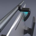 BEZPRZEWODOWA LAMPKA LED OŚWIETLENIE NA EKRAN MONITOR ELESENSE CZARNY - ZESTAW 2SZT.