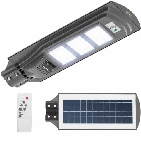 LAMPA SOLARNA MIEJSKA ULICZNA Z CZUJNIKIEM RUCHU I ZMIERZCHU 60 X LED 300 W PILOT LAMPA SOLARNA MIEJSKA ULICZNA Z CZUJNIKIEM RUCHU I ZMIERZCHU 60 X LED 300 W PILOT