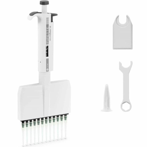 PIPETA LABORATORYJNA 12 KANAŁOWA RĘCZNA 0.005-0.05 ML PIPETA LABORATORYJNA 12 KANAŁOWA RĘCZNA 0.005-0.05 ML