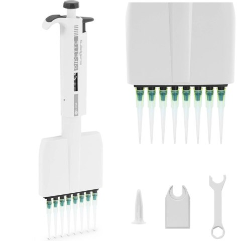 PIPETA LABORATORYJNA 8 KANAŁOWA RĘCZNA 0.005-0.05 ML PIPETA LABORATORYJNA 8 KANAŁOWA RĘCZNA 0.005-0.05 ML