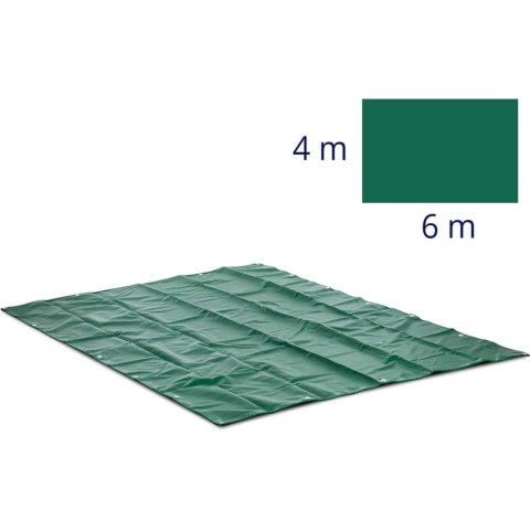 PLANDEKA PŁACHTA OCHRONNA OKRYCIOWA Z OCZKAMI PVC 650 G/M2 600 X 400 CM PLANDEKA PŁACHTA OCHRONNA OKRYCIOWA Z OCZKAMI PVC 650 G/M2 600 X 400 CM