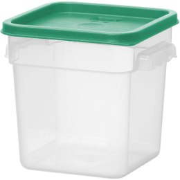 POJEMNIK SPOŻYWCZY DO PRZECHOWYWANIA ŻYWNOŚCI Z PODZIAŁKĄ 3.8 L 190 X 190 X 180 MM - HENDI 870914