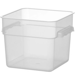 POJEMNIK SPOŻYWCZY DO PRZECHOWYWANIA ŻYWNOŚCI Z PODZIAŁKĄ 5.7 L 235 X 235 X 180 MM - HENDI 870921