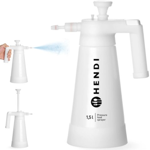 SPRYSKIWACZ ROZPYLACZ CIŚNIENIOWY DO ŻYWNOŚCI 1.5 L - HENDI 270875 SPRYSKIWACZ ROZPYLACZ CIŚNIENIOWY DO ŻYWNOŚCI 1.5 L - HENDI 270875