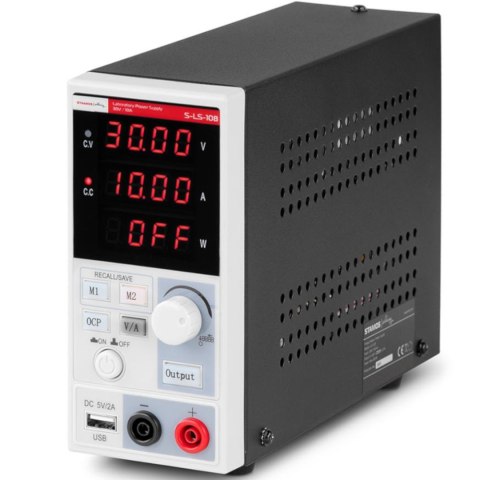 ZASILACZ LABORATORYJNY SERWISOWY 0-30 V 0-10 A 300 W LED USB ZASILACZ LABORATORYJNY SERWISOWY 0-30 V 0-10 A 300 W LED USB